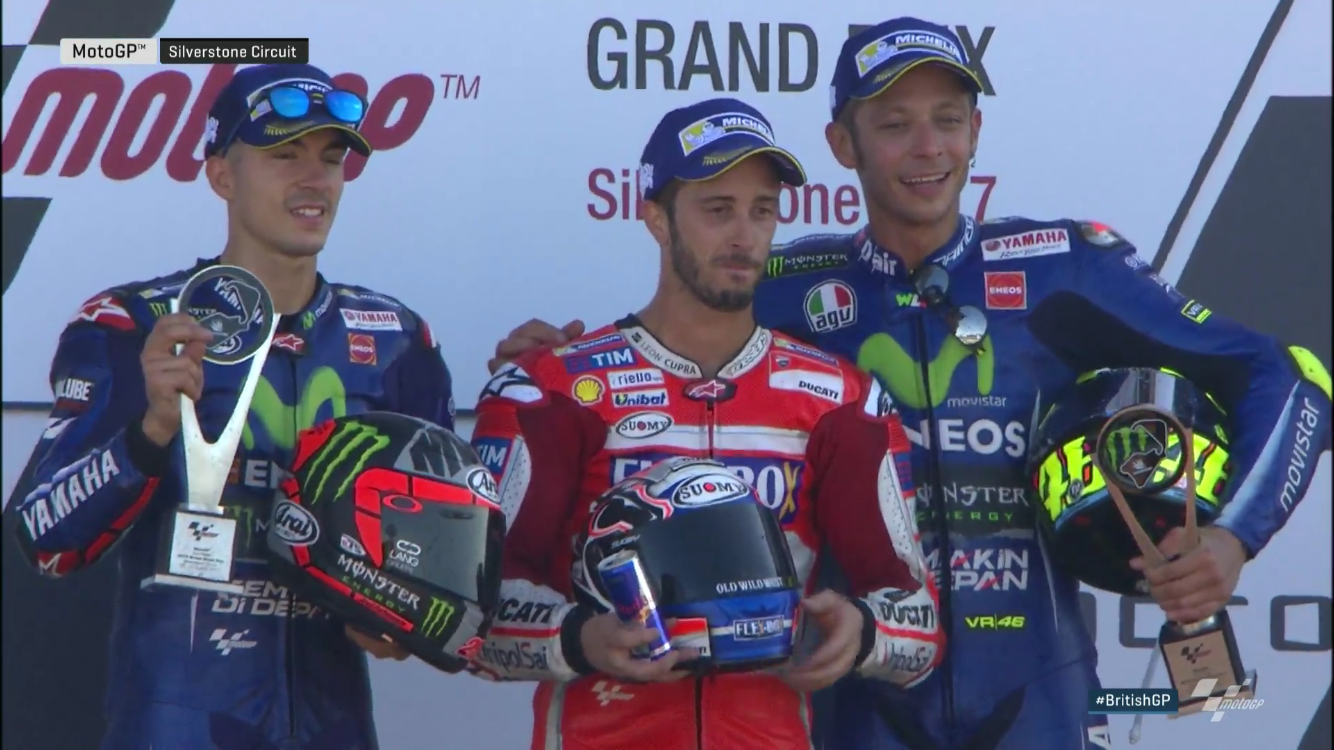 British GP Race: and 4 for Dovizioso!