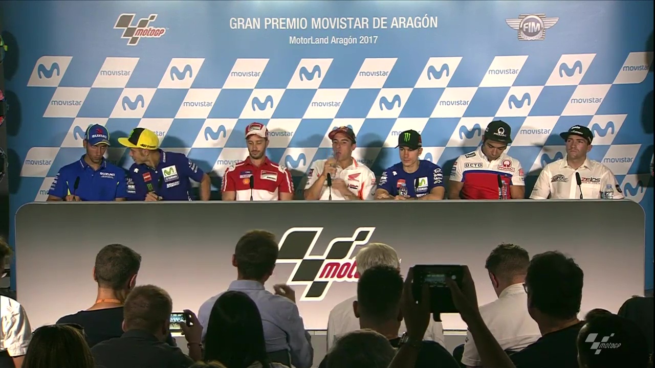 Aragon GP Press Conference