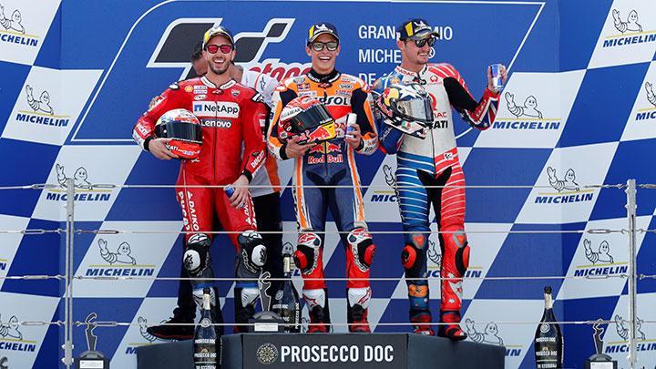 🏁🇪🇸 Aragon GP Race: Marquez Win, Smell the Title…